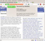 DNSSEC demo screenshot.